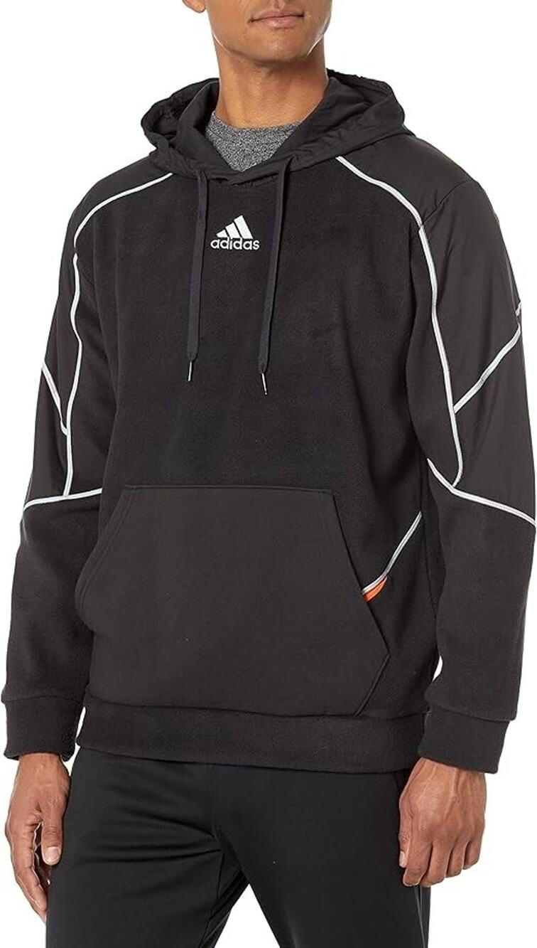 adidas Men's Essentials in The Dark Reflective Polarfleece Sz Sm